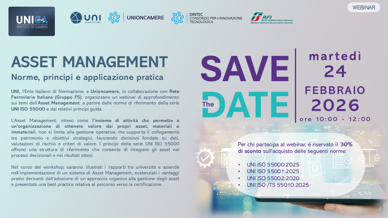 Save The date webinar Asset Management