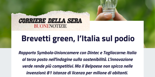 RASSEGNA STAMPA - Rapporto Symbola-UC